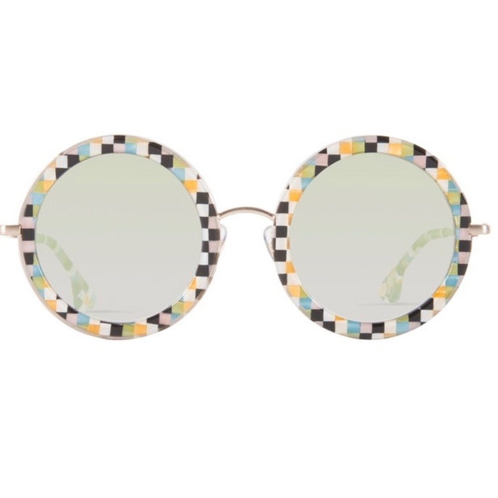 Alice & Olivia Beverly Sunglasses Holiday Checkers
